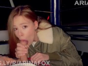 Aphrodite on a first date on the Ferris Wheel | PUBLIC blowjob POV | SEX THERAPY 14/16