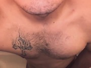 Male Masturbating In Shower 4/16