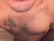 Male Masturbating In Shower 6/16