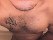 Male Masturbating In Shower 7/16