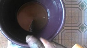 💦💦 NARUGHTY MILF WITH BIG CURVED COCK PISSING