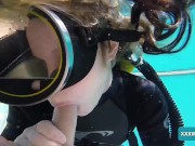 Monica is pussy and mouth fucked underwater 14/16