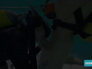 Monica is pussy and mouth fucked underwater 2/16