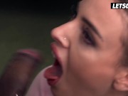 Nasty Slut Lya Missy Is Horny For Some Interracial Fuck - HORNY HOSTEL 9/16