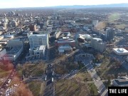 Horny blonde beauty uses a big bottle as an improvised dildo 5/16