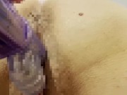 ぽっちゃり妻、おもちゃ、杭打ち騎乗位でイキまくる！ 2/16