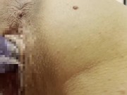 ぽっちゃり妻、おもちゃ、杭打ち騎乗位でイキまくる！ 7/16