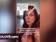 Big boobs babe in tiny bikini, grinding & dancing, female domination chastity cage dirty talk, hair & makeup - Lelu Love 7/16