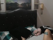 I masturbate in my godmother's bedroom. I make her mine