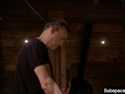 Sexy and Hot Slave Gets TiedUp And Hardcore Penetrated in her mouth and pussy 3/16