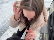 Сестра друга дала в жопку на капоте жугуля 11/16