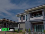 Gorgeous Young Babysitter Promises It Will Be A Secret And That The Wife Will Never Know - TeamSkeet 3/16