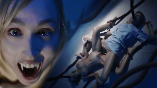 Alien Monster Turns Vampires Kelly Collins And Ashby Winter Into ...