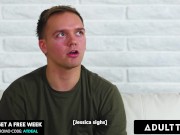 Stepson Stretches His Stepmom's Pussy After Yoga Lesson 2/16