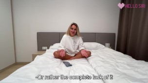 MY CUCKOLD HUSBAND WATCHES ME FUCK