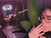 pretty redhead has orgasm while being fucked by machine 8/16