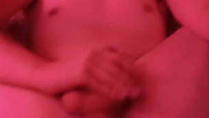 Barebacked my husband's hole and make him cum