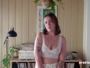 Ersties - Super Cute Babe Gets Kinky with Underwear Before Playing With a Dildo 4/16