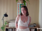 Ersties - Super Cute Babe Gets Kinky with Underwear Before Playing With a Dildo 6/16