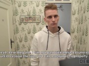 DEBT4k. Candy Kay hubby permits debt collector to taste her tight holes 5/16