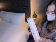 【誤発中出し/オイル性感】ヌルヌル人妻のマジイキSEX!! 電マであらゆる箇所をほぐされて、何度も快楽イキしちゃうレス妻さん♡ 久々の危険日SEXで誤発し、中に出してしまう…　寝取られ NTR 人妻 2/16