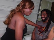 Big Ebony Milf Get Her Tight Pussy Banged In The Garage 1/16
