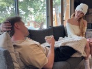 Keeping my sister's bff warm with my dick in a snowy cabin 3/16