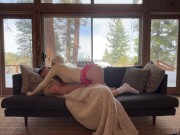 Keeping my sister's bff warm with my dick in a snowy cabin 5/16