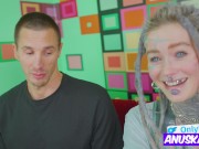 Big dick anal virgin fucks first time my ass on my casting couch - rouch sex blowjob until cumshot 3/16