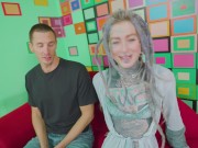 Big dick anal virgin fucks first time my ass on my casting couch - rouch sex blowjob until cumshot 9/16