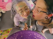 Winter Hot Anal Fuck: I had my Friend come over and we get FUCKED in the ASS and a Facial on Glasses 6/16