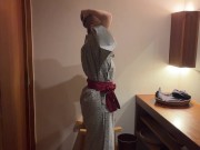 Japanese footjob beauty goes on a hot spring trip! Finally, squeeze out the sperm! 4/16