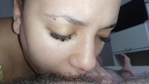 perfect wet blowjob, licking the dick a lot with a lot of spit, asmr blowjob🍆😋🤤🥛🫦💦💦💦💦😵‍💫