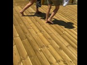 I took out my favorite lollipop to play on the beach 10/16