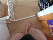 Dark Princess: I hire a French maid and she cleans my cock until I cum on her face. 1/16