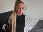 Dark Princess: I hire a French maid and she cleans my cock until I cum on her face. 2/16