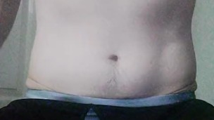 Getting naked and cumming