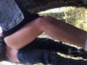 We had a picnic in the forest but we very hot 15/16