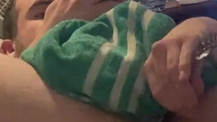 Autism Hoe Playing With His Pussy