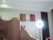 Cute little Asian whore has her hairy pussy filled up with cream 7/16