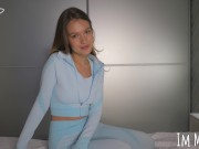 Jerked off to her sister's husband while she was in the shower. POV JOI VIRTUAL SEX 3/16