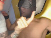 【サンプル】唾液マニアの貞操帯オルガズム　 前編　 拘束　 手コキ　 おもちゃ　 舌苔　 射精 - Screenshot 5 of 16 - Oral