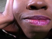 Cute Slutty Ebony Girl swallows Huge Cock 3/16