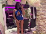 STRANGER CHALLENGE - I act like a whore at the hotel by emptying the balls of a follower 5/16