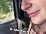 picked up a hottie and drove her home and fucked her on the highway 5/16