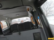 FakeTaxi - Cute Asian babe with sexy natural body and plump ass is desperate to pee before sucking and riding a hard dick 2/16