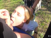 Brunette Makes Her Friend To Suck Stranger 15/16