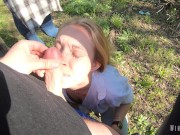 Brunette Makes Her Friend To Suck Stranger 16/16