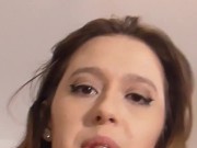 POV Spittung and Height Humiliation by real giant amazone Tiffany 14/16