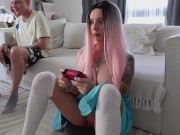 Stepfather rough Bangs Her in the Ass for the first time! 1/16